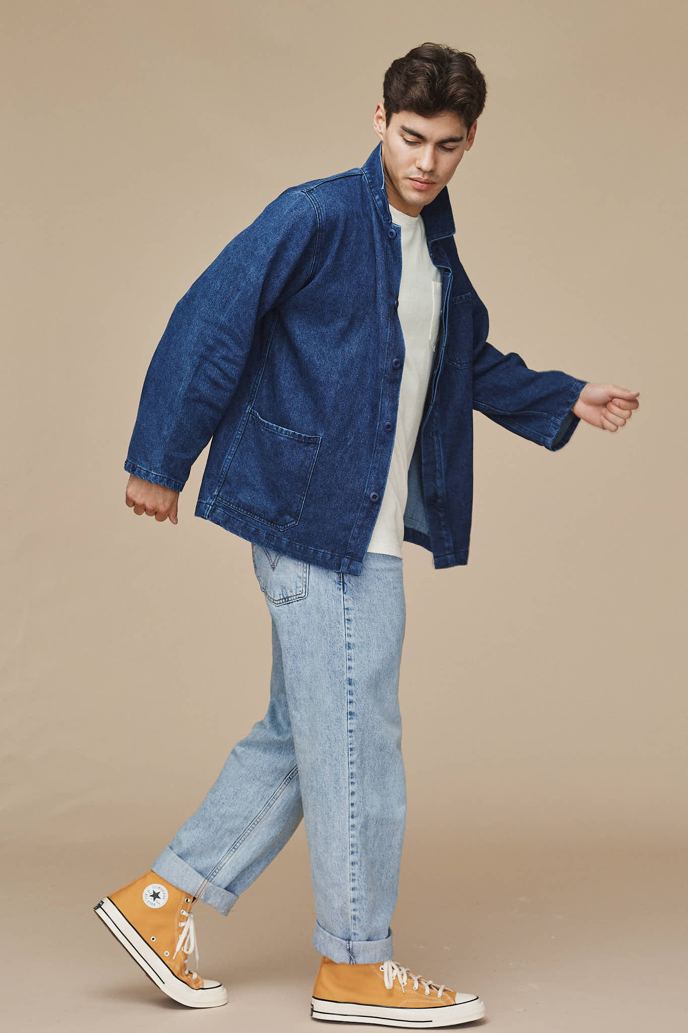 Denim Olympic Jacket - Image 5