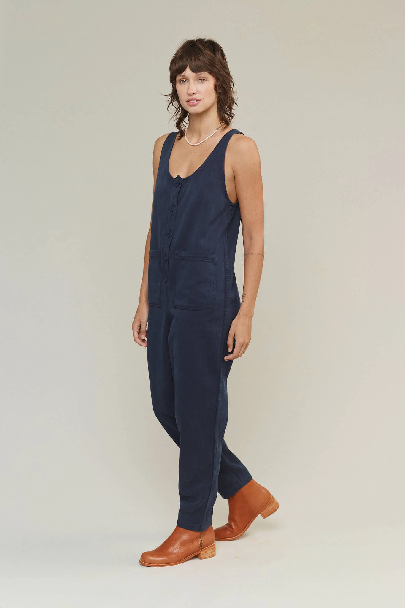 Button Front Jumper - Image 4