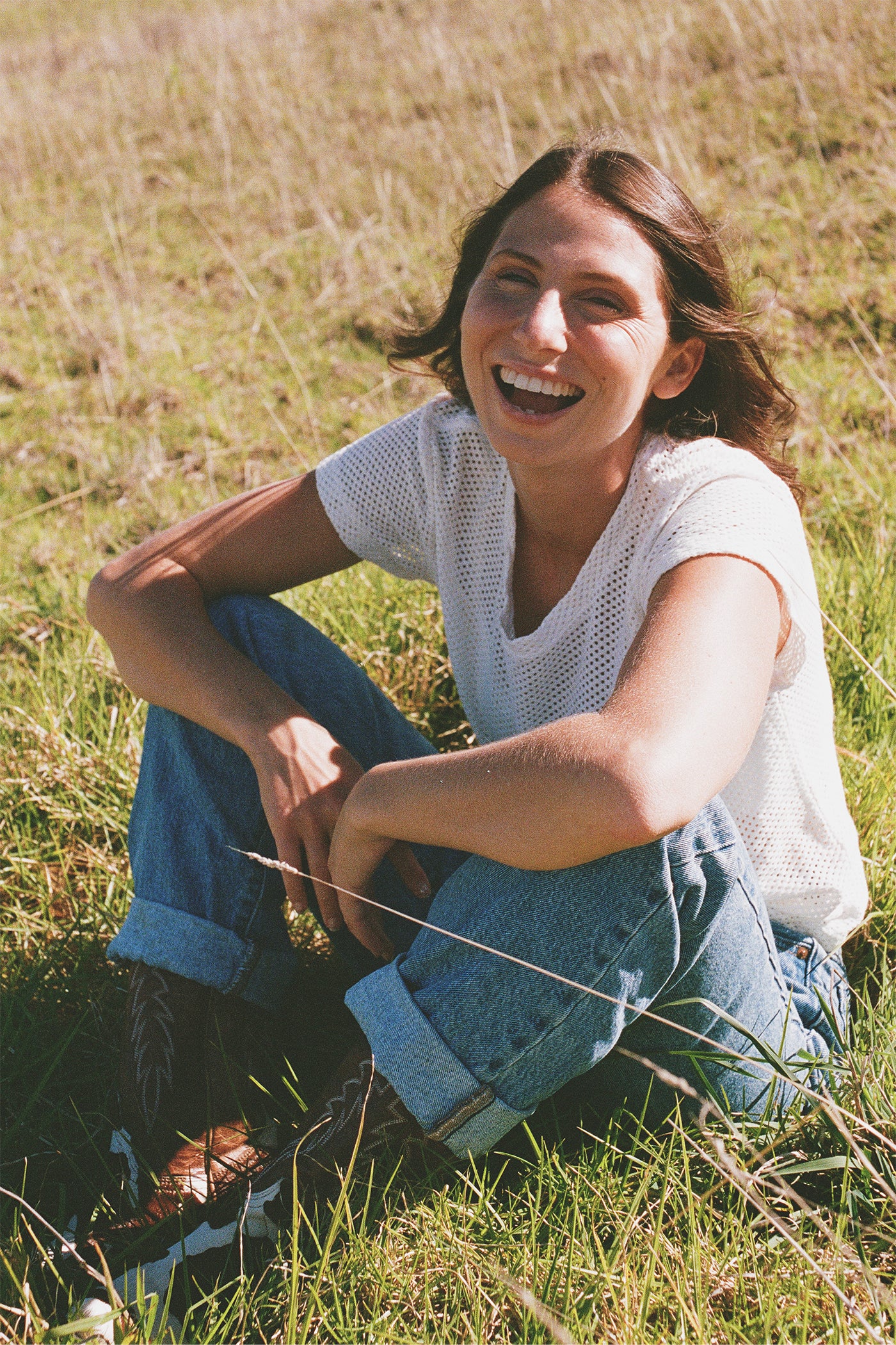 Carmen Mesh Cropped Tee - Image 6