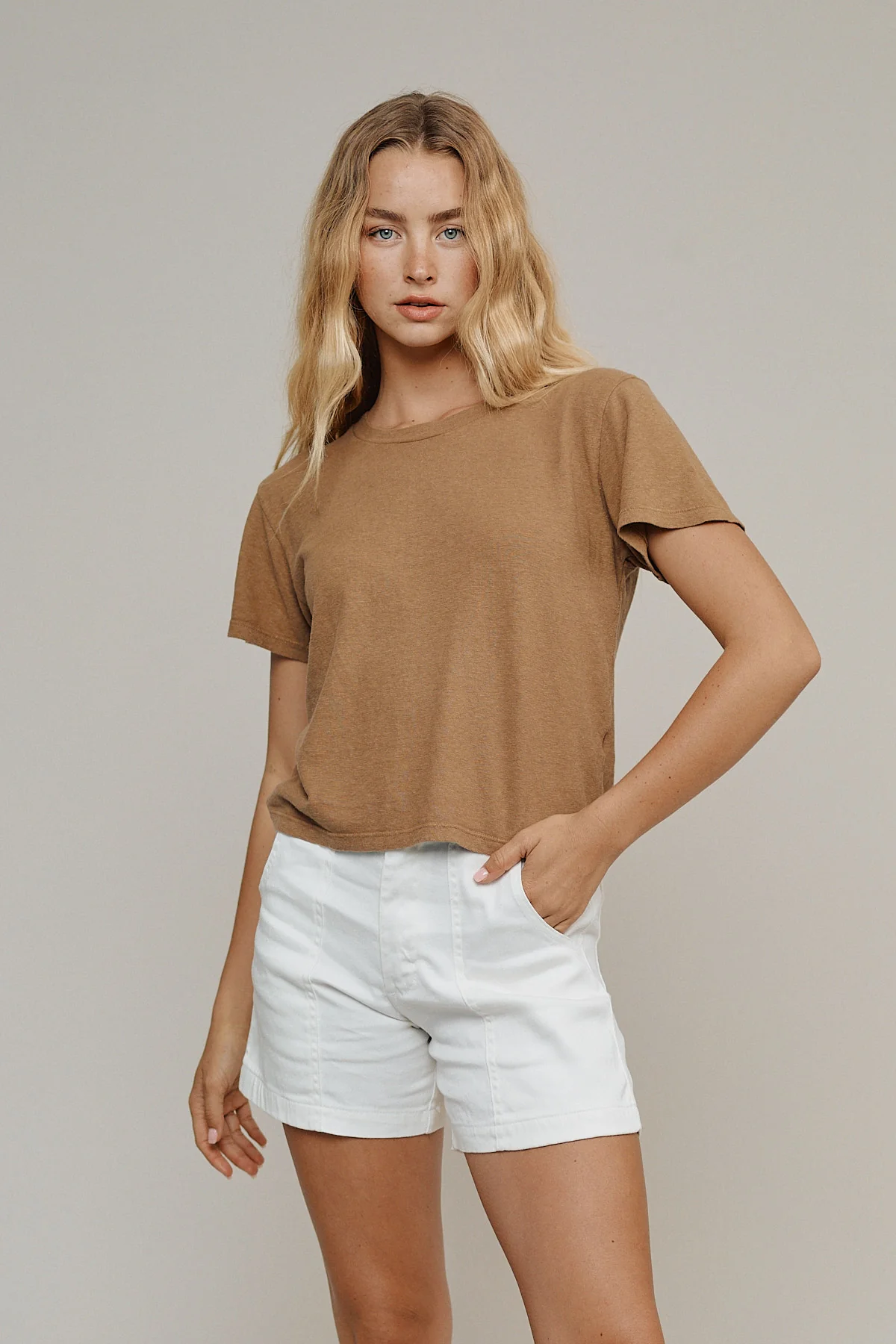 Cropped Lorel Tee - Image 3