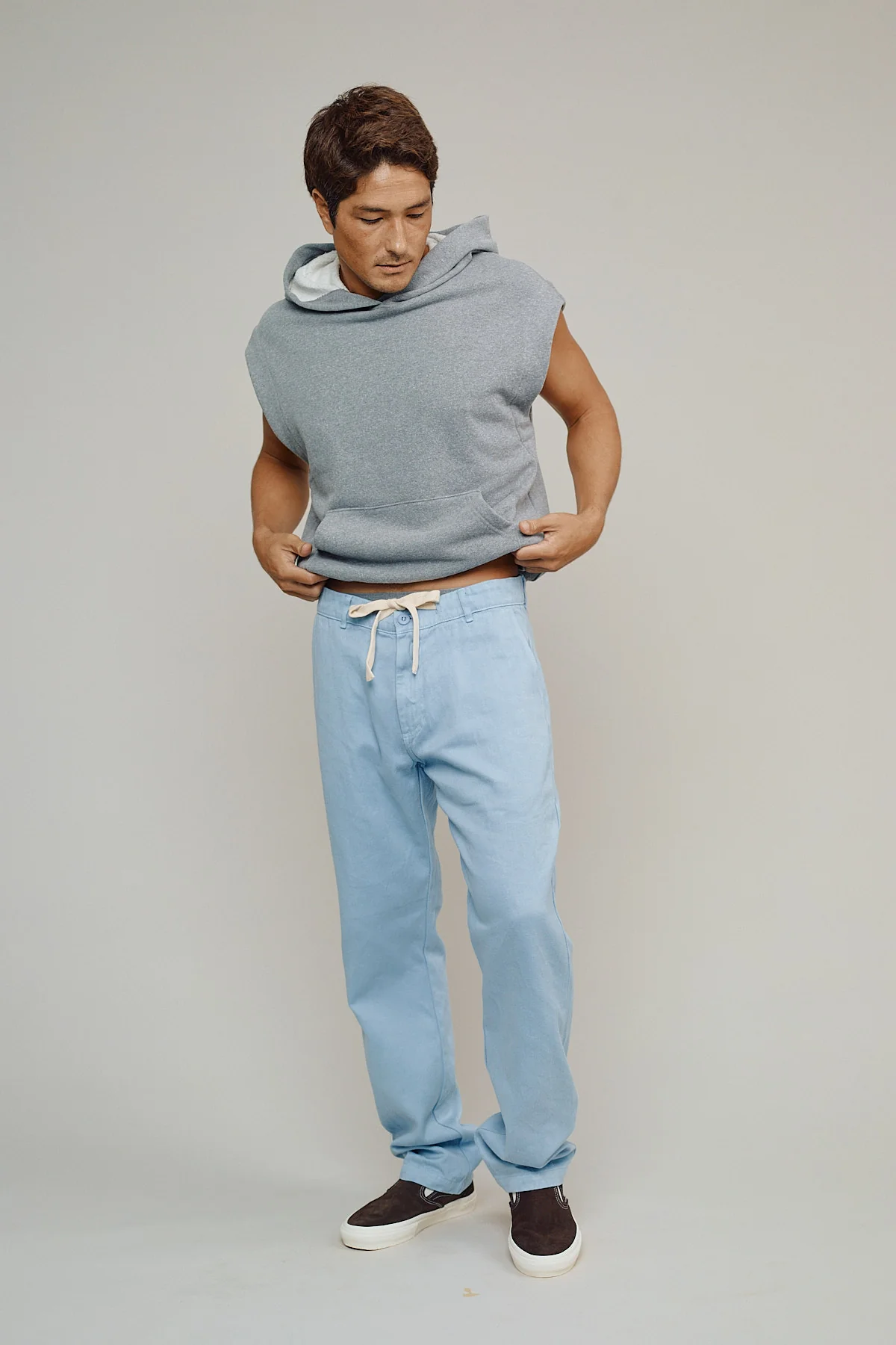 Heathered Balboa Hooded Sweatshirt - Image 4